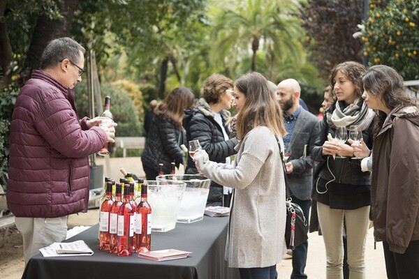 La cooperativa Vinícola de Sarral a una edició anterior de la Festa del Vi Novell